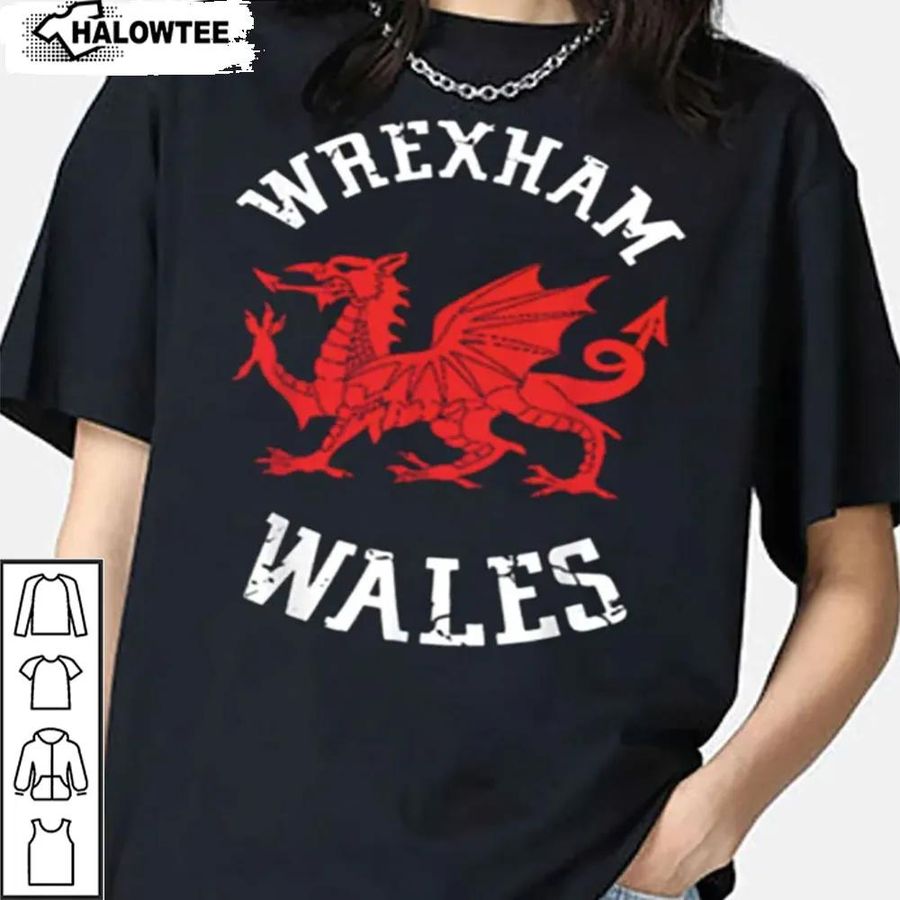 Wrexham Wales Fc Sweatshirt 2022 Soccer Gift For Fan
