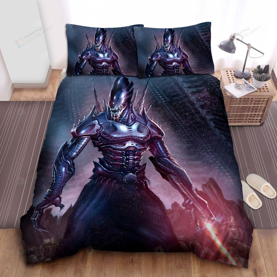 Xenomorph In Star Wars Bed Sheets Spread Comforter Duvet Cover Bedding Sets