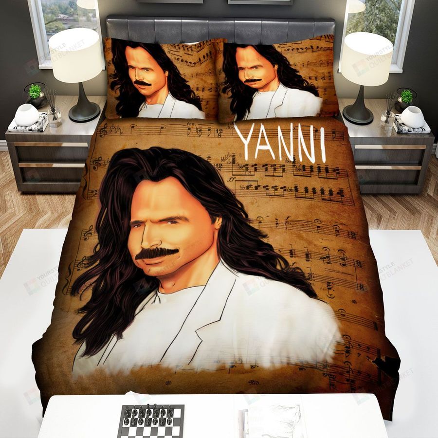 Yanni Piece Of Music Art Bed Sheets Spread Comforter Duvet Cover Bedding Sets