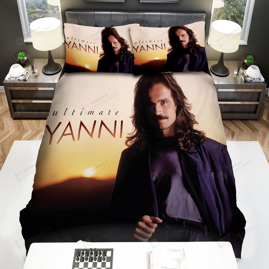 Yanni Ultimate Album Cover Bed Sheets Spread Comforter Duvet Cover Bedding Sets
