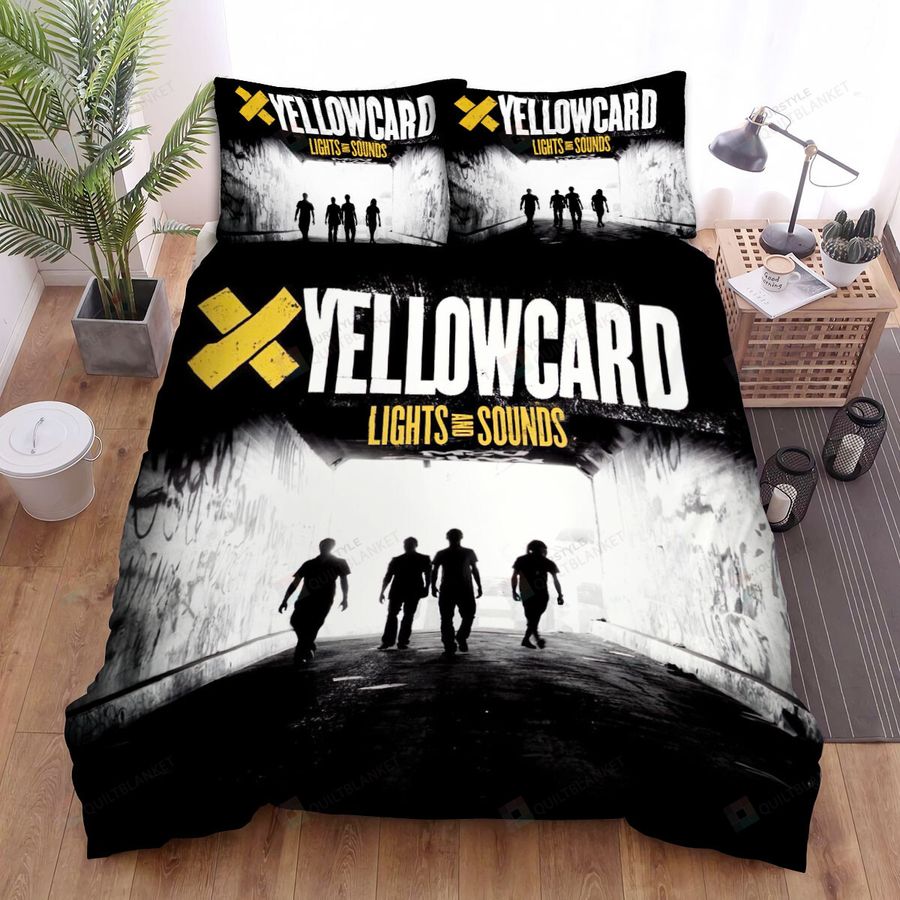 Yellowcard Cover Lights &Amp Sounds Bed Sheets Spread Comforter Duvet Cover Bedding Sets