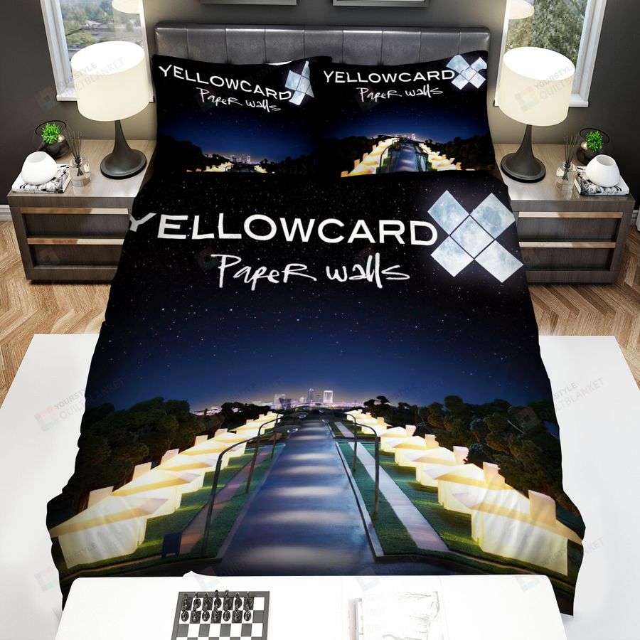 Yellowcard Paper Walls Bed Sheets Spread Comforter Duvet Cover Bedding Sets