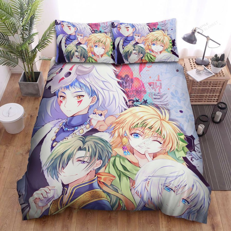 Yona Of The Dawn Dragon Warriors Bed Sheets Spread Comforter Duvet Cover Bedding Sets