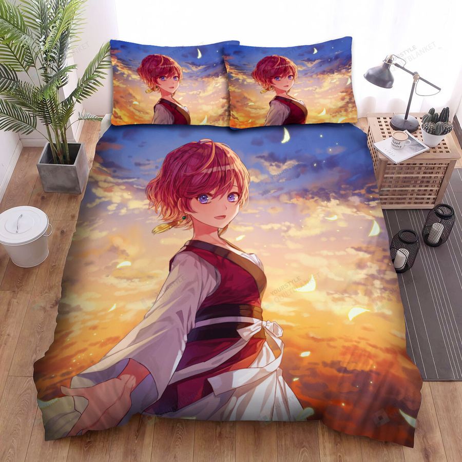 Yona Of The Dawn Yona In The Sunset Bed Sheets Spread Comforter Duvet Cover Bedding Sets