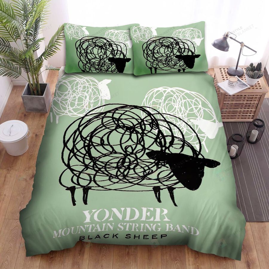 Yonder Mountain String Band Black Sheep Bed Sheets Spread Comforter Duvet Cover Bedding Sets