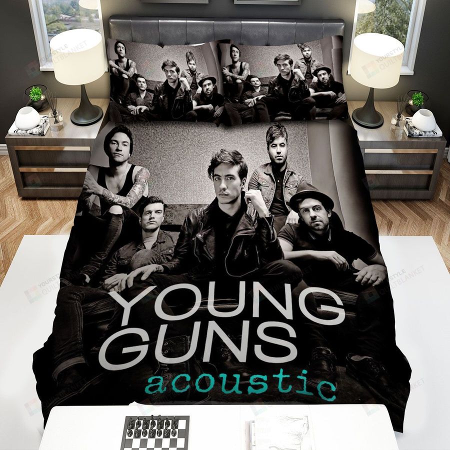 Young Guns Band Acoustic Bed Sheets Spread Comforter Duvet Cover Bedding Sets