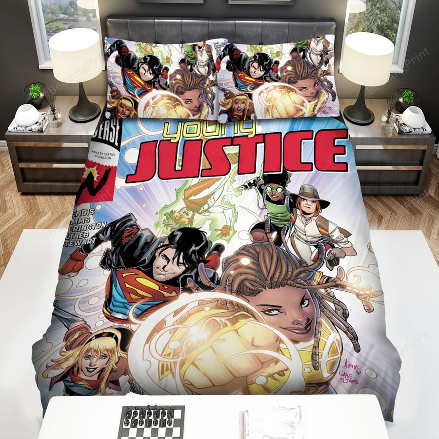 Young Justice Breakout Star Naomi Joins The Team Bed Sheets Spread Comforter Duvet Cover Bedding Sets