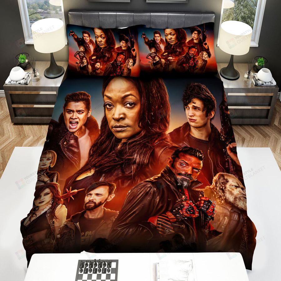 Z Nation All Main Actors Post Art Picture Bed Sheets Spread Comforter Duvet Cover Bedding Sets