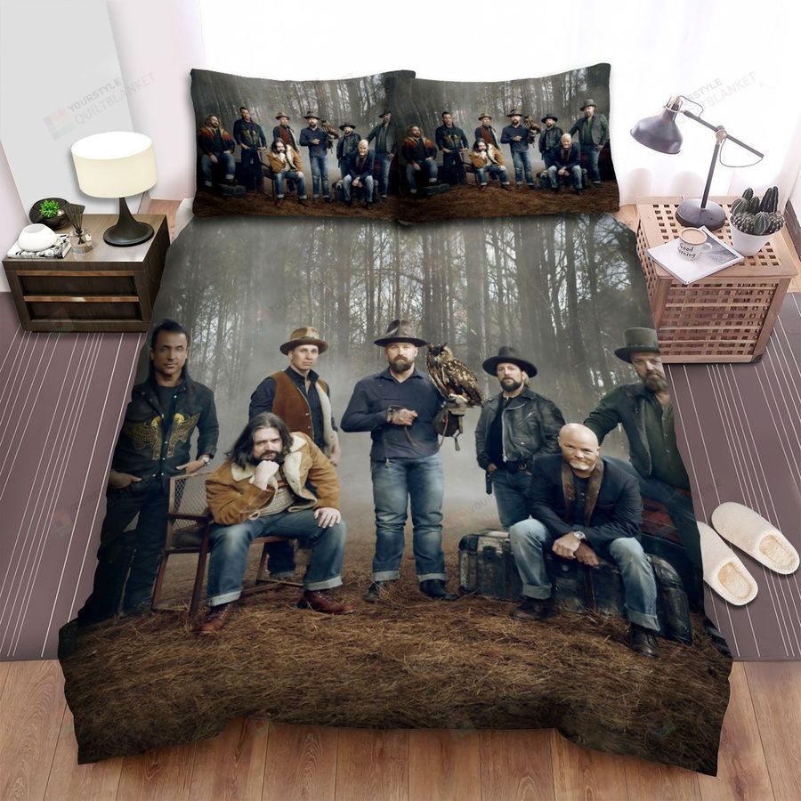 Zac Brown Band Photo Bed Sheets Spread Comforter Duvet Cover Bedding Sets