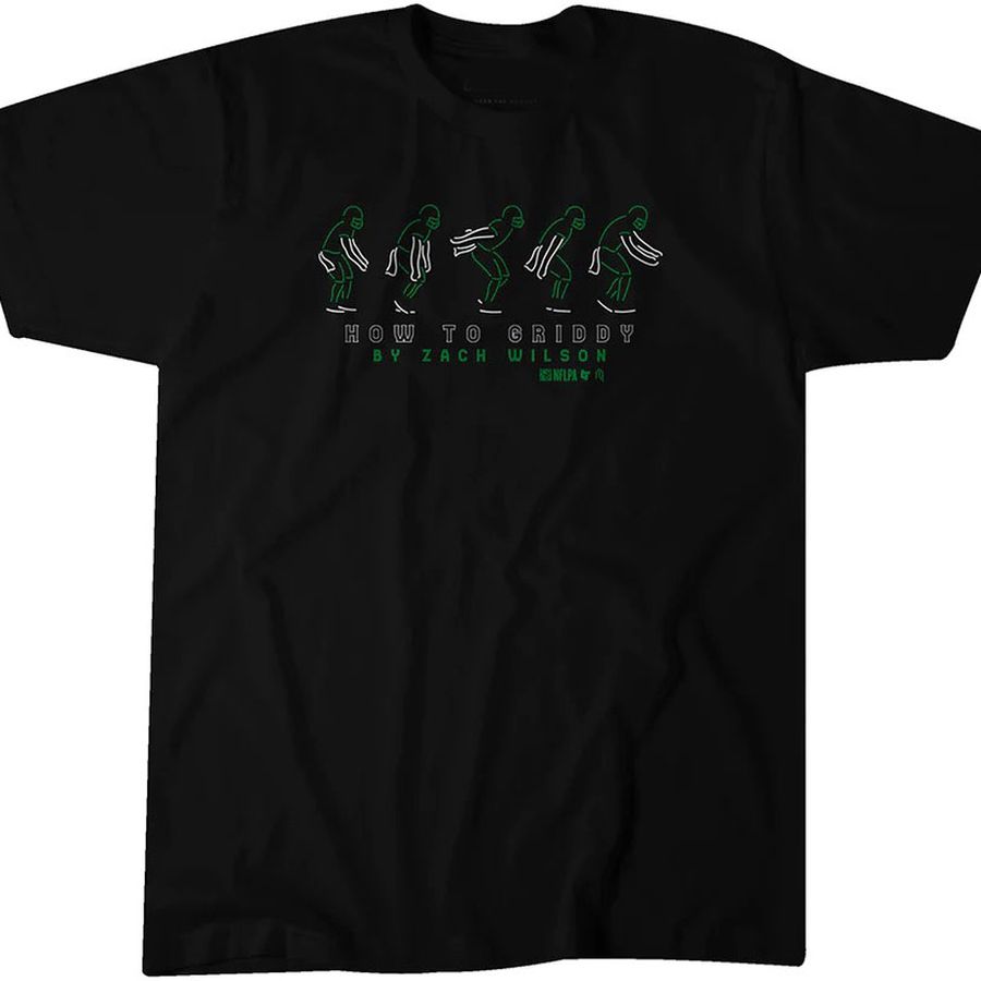 Zach Wilson New York Jets Neon Griddy Shirt