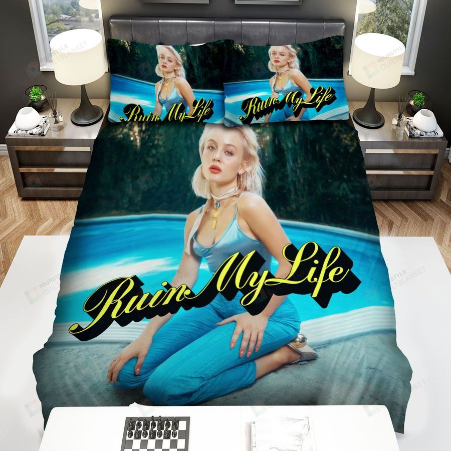 Zara Larsson Ruin My Life Bed Sheets Spread Comforter Duvet Cover Bedding Sets