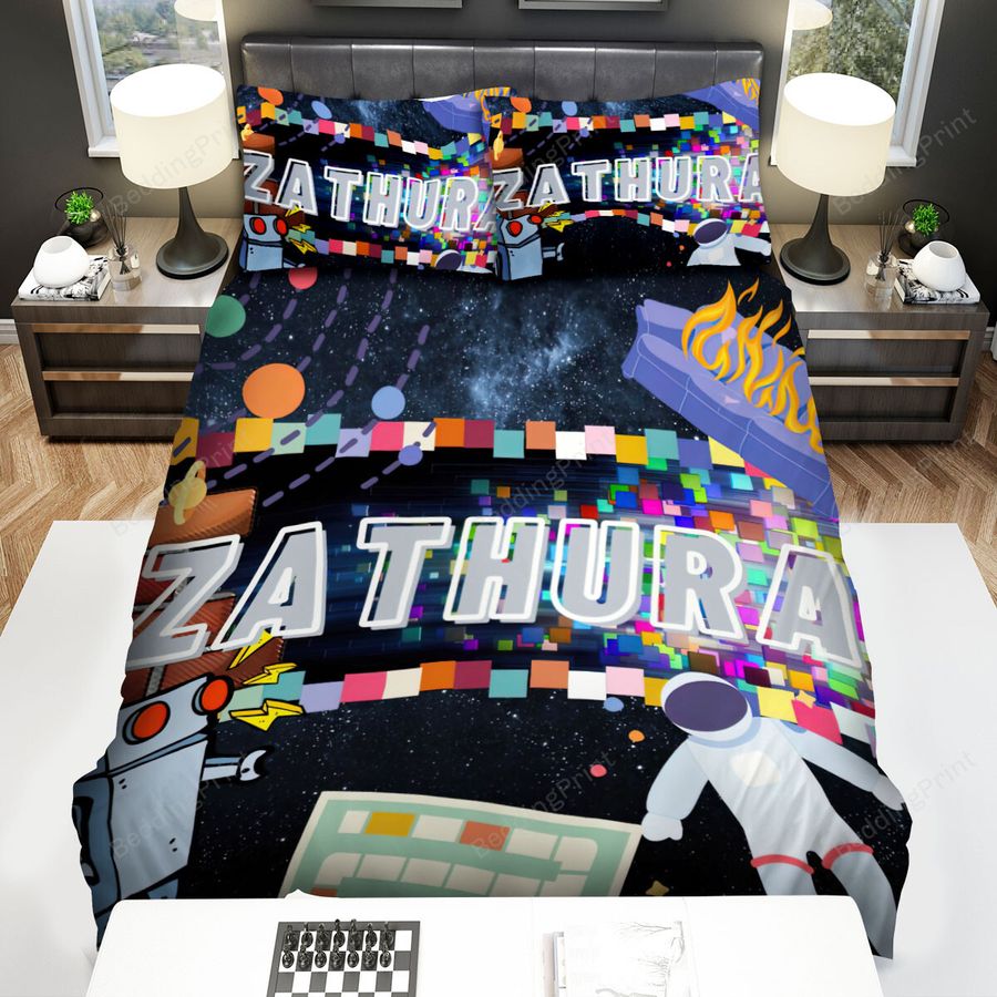 Zathura A Space Adventure Movie Art 3 Bed Sheets Spread Comforter Duvet Cover Bedding Sets