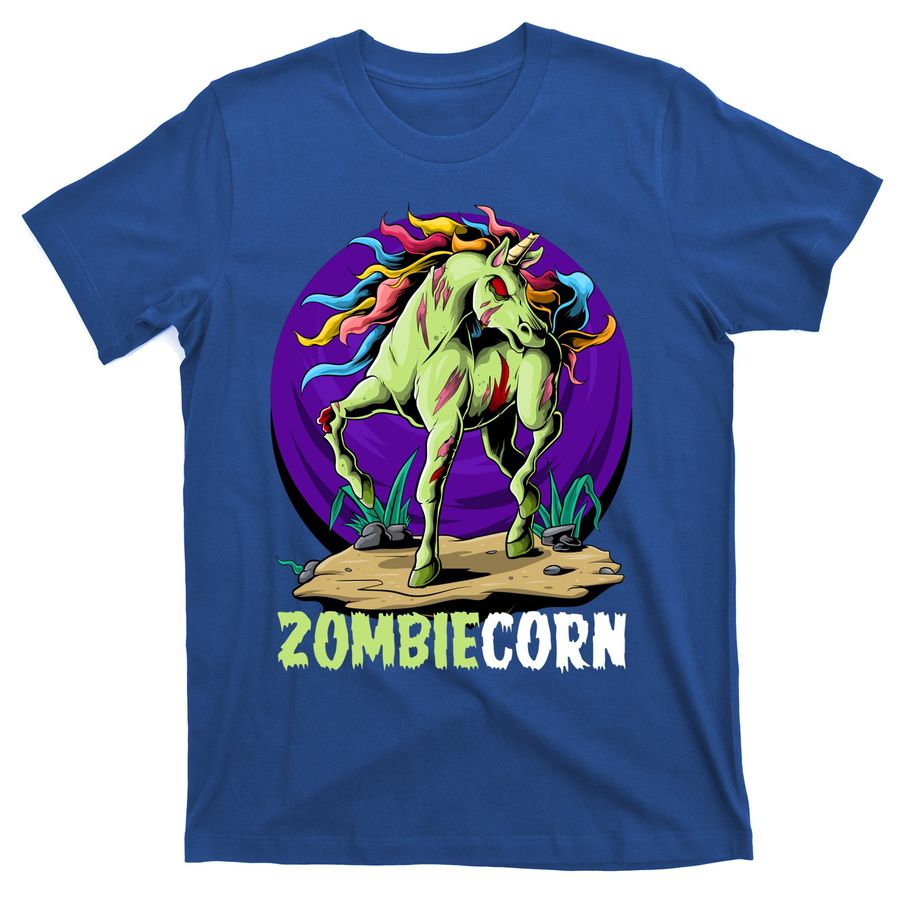 Zombiecorn Halloween Zombie Unicorn Meaningful Gift T-Shirts