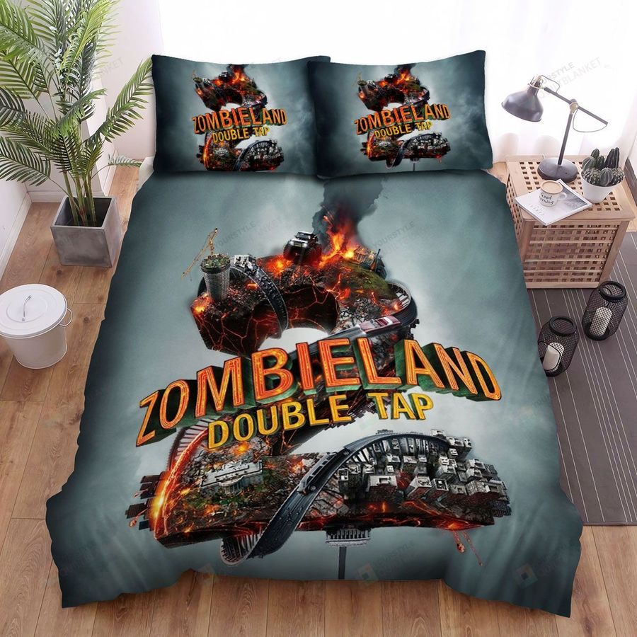 Zombieland Double Tap Movie Poster Xiv Bed Sheets Spread Comforter Duvet Cover Bedding Sets