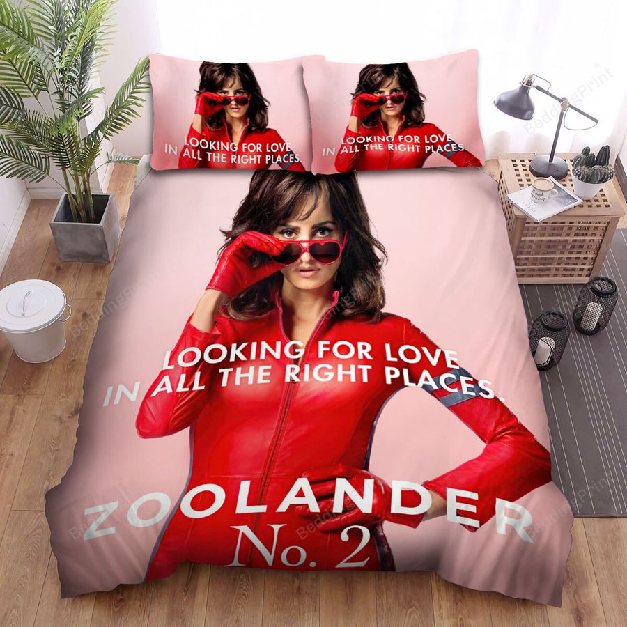 Zoolander 2 (2016) Valentina Valencia Movie Poster Ver 1 Bed Sheets Spread Comforter Duvet Cover Bedding Sets