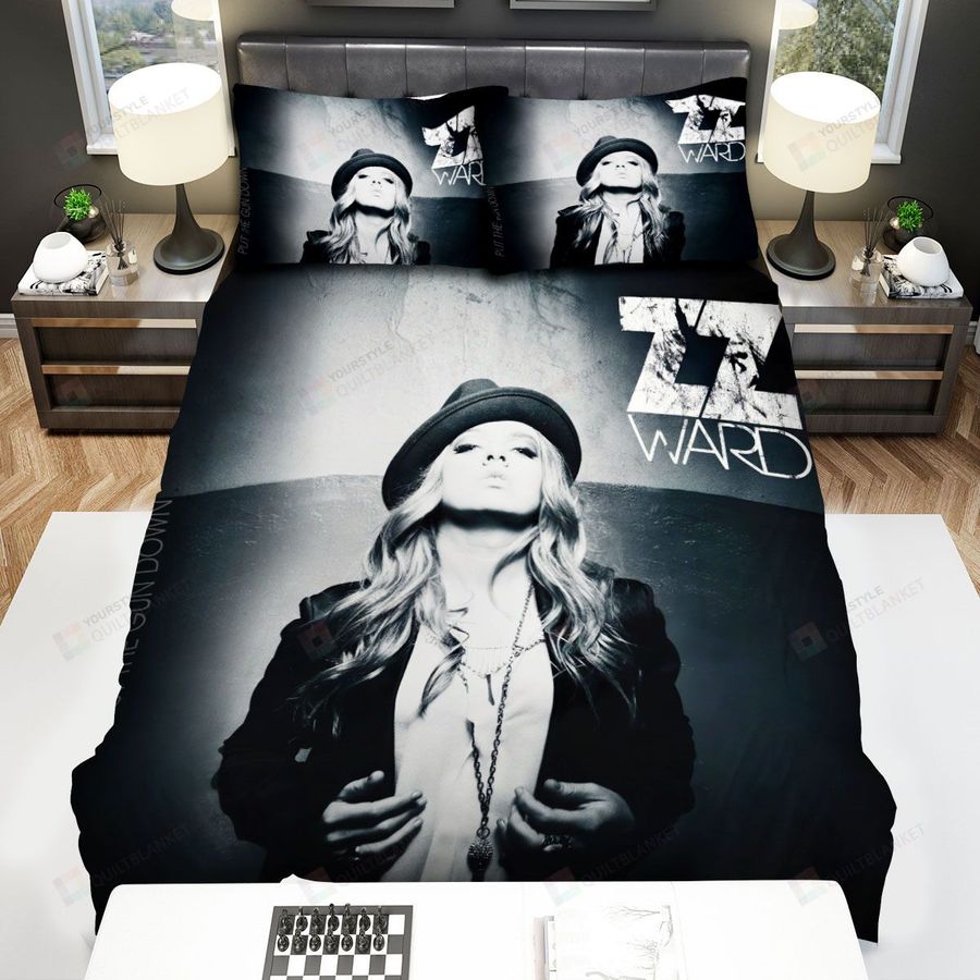 Zz Ward Music Black Background Photo Bed Sheets Spread Comforter Duvet Cover Bedding Sets
